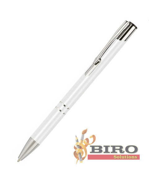 Pix metalic ECONOMIX HIT, pentru gravură, corp alb